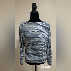 Camo long sleeve womens shirt